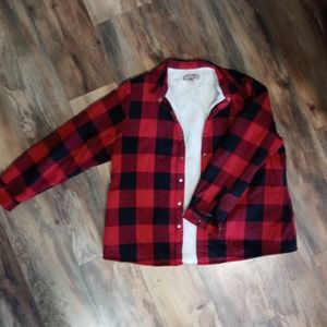 Victory Outfitters, XL, Red/Black Buffalo Check Flannel